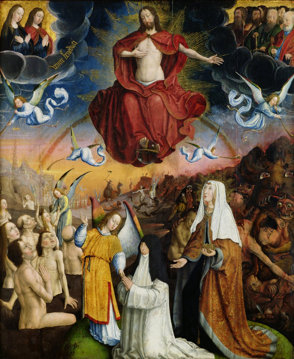 Den sidste dom af Jean the Elder Bellegambe