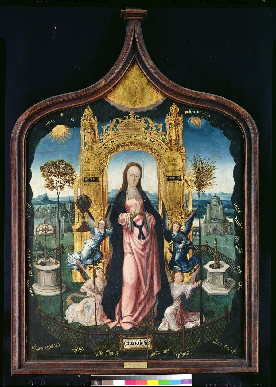 Litanernes jomfru eller den ubesmittede undfangelse af Jean the Elder Bellegambe