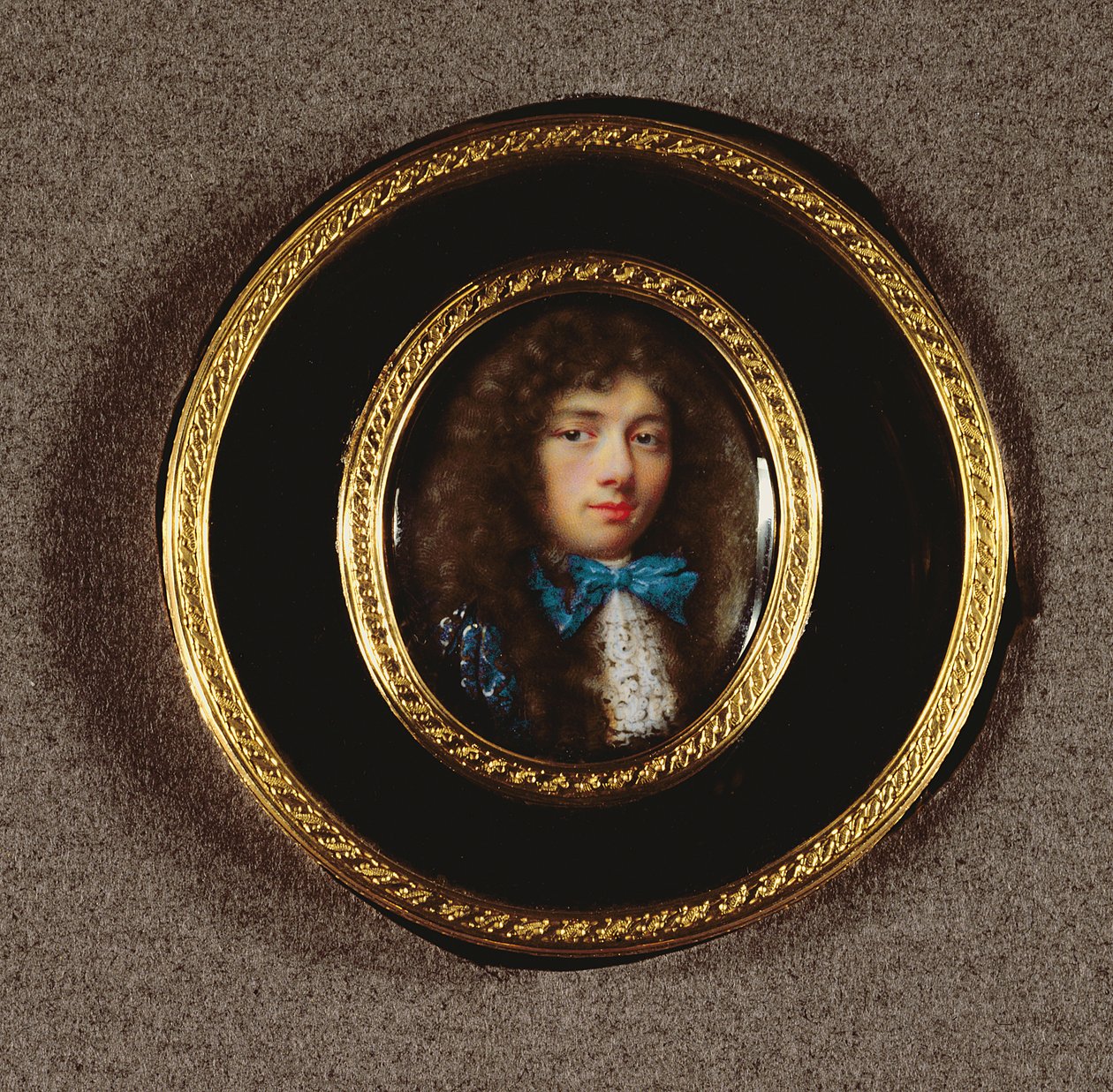 Selvportræt (wc på vellum) af Jean the Elder Petitot