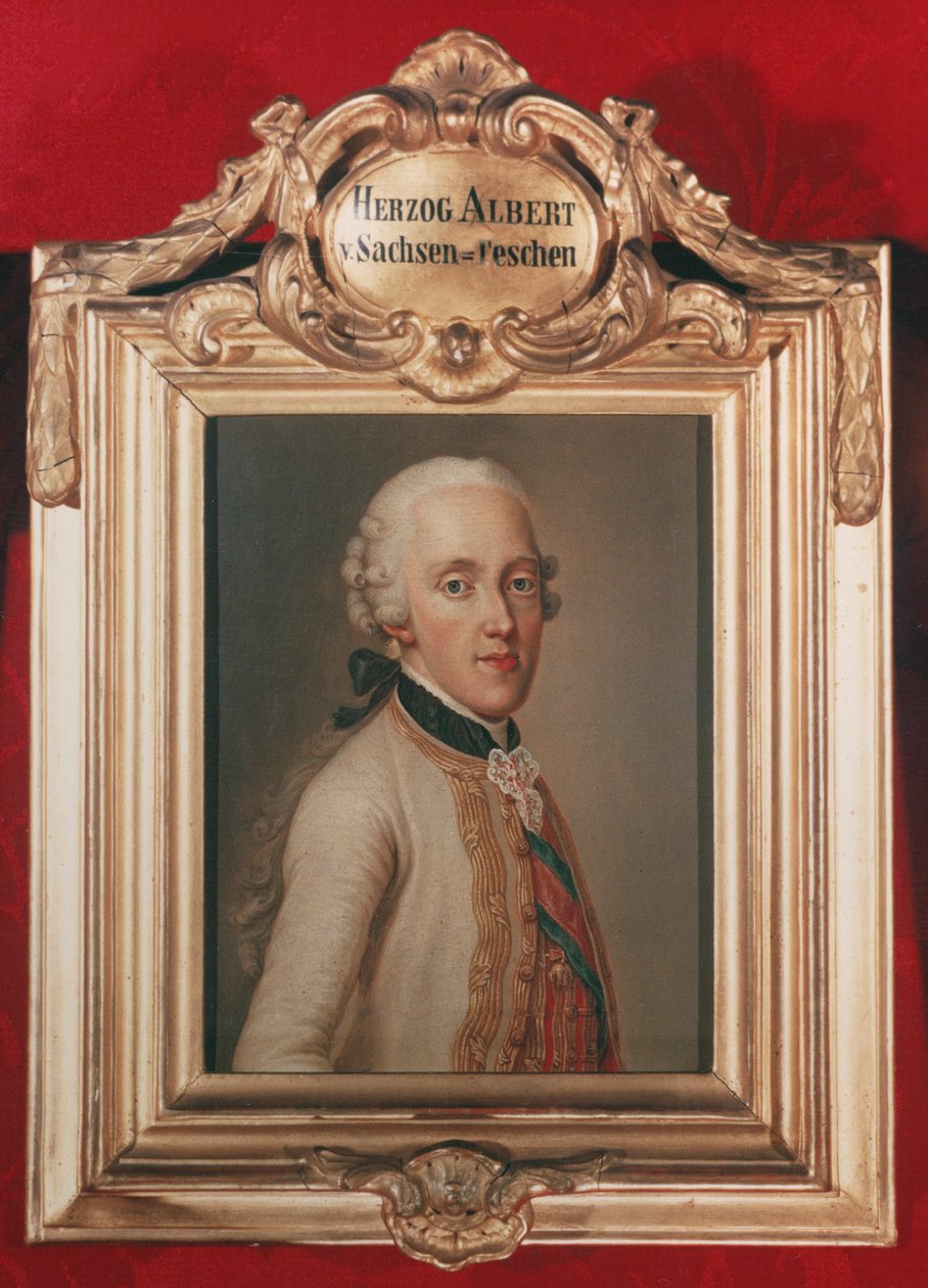 Hertug Albert af Sachsen-Teschen, 1762 af Jean Étienne Liotard