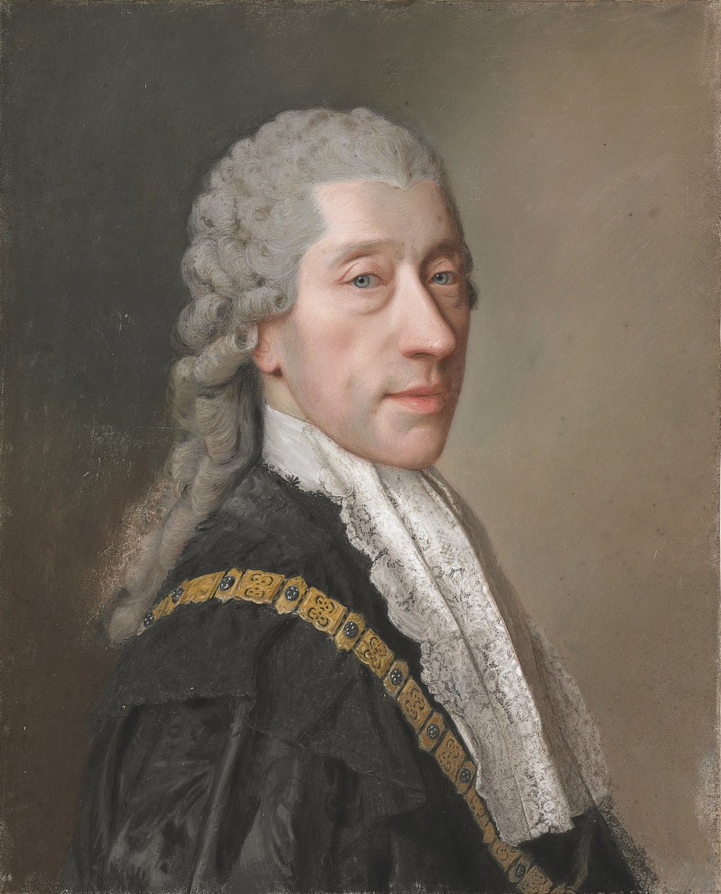 Portræt af greve Wenzel Anton greve Kaunitz af Jean Étienne Liotard