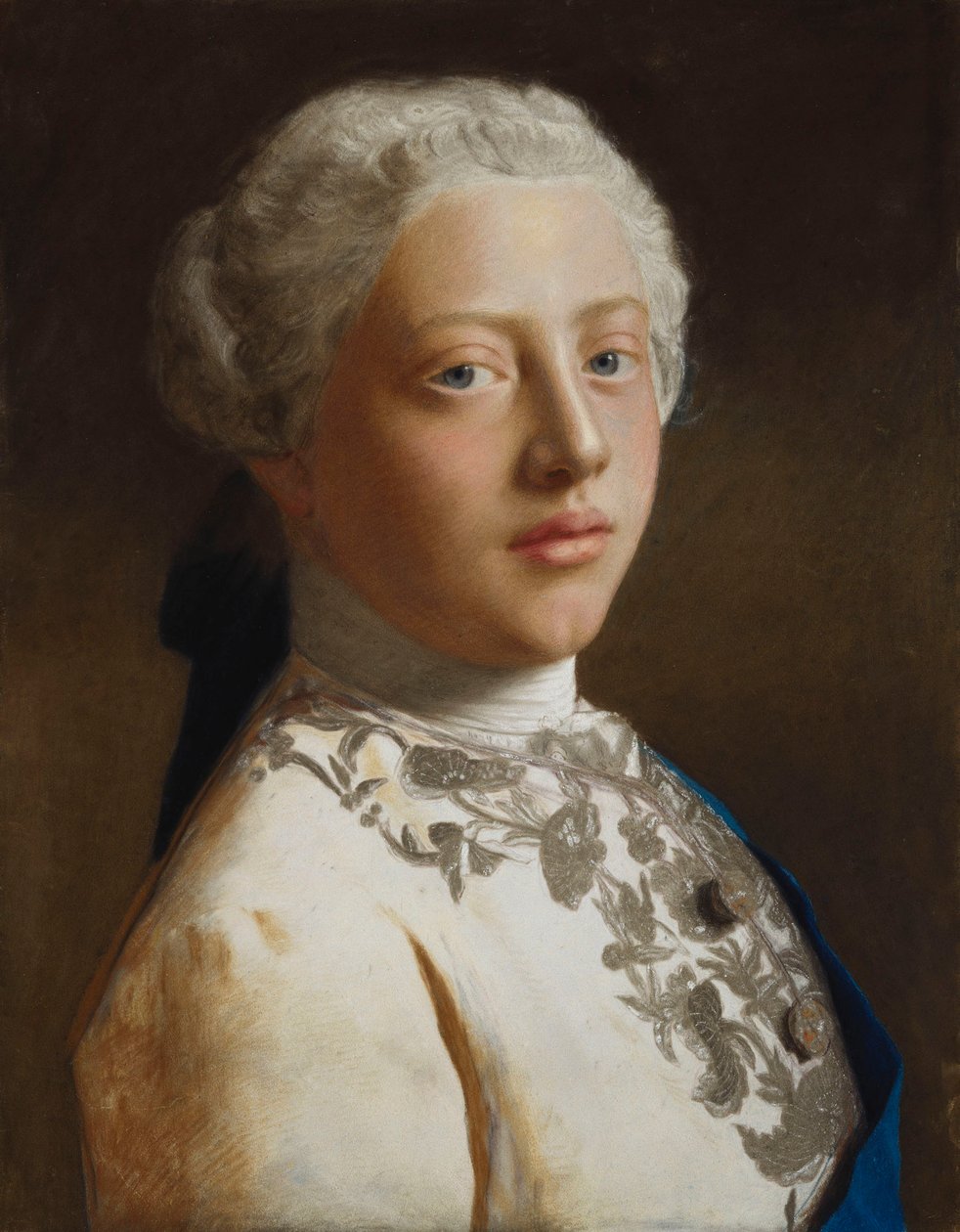 Portræt af George, prins af Wales af Jean Étienne Liotard
