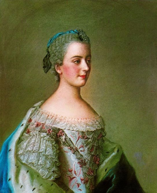 Portræt af Isabella af Parma af Jean Étienne Liotard
