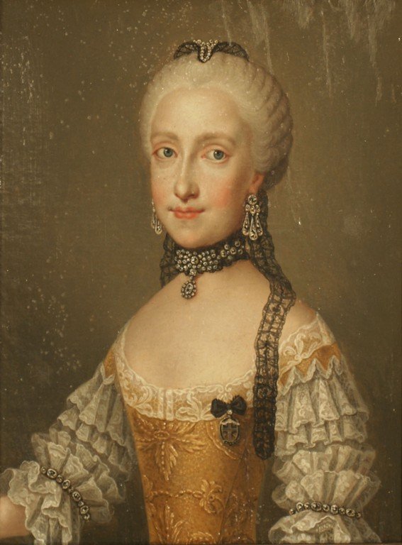 Portræt af Maria Luisa fra Spanien af Jean Étienne Liotard