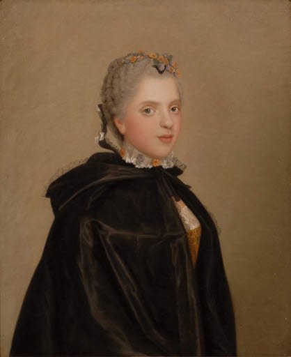 Prinzessin Sophie Philippine Elisabeth Justine af Frankrig af Jean Étienne Liotard
