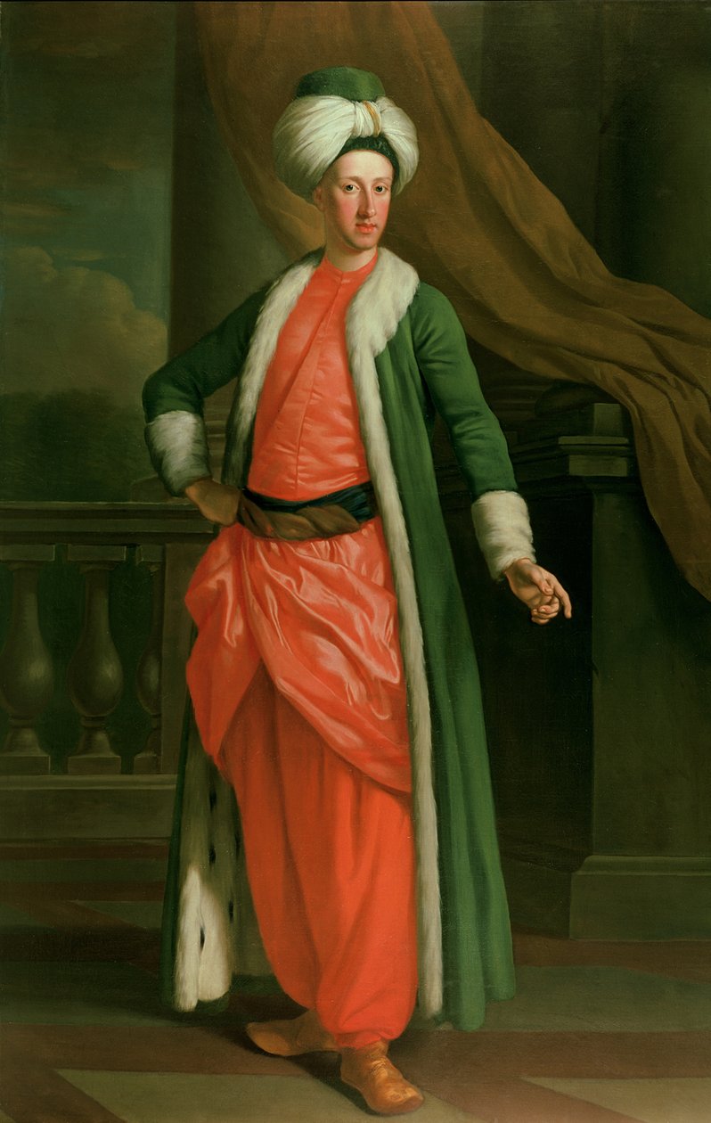 Den fjerde jarl af Sandwich af Jean Étienne Liotard