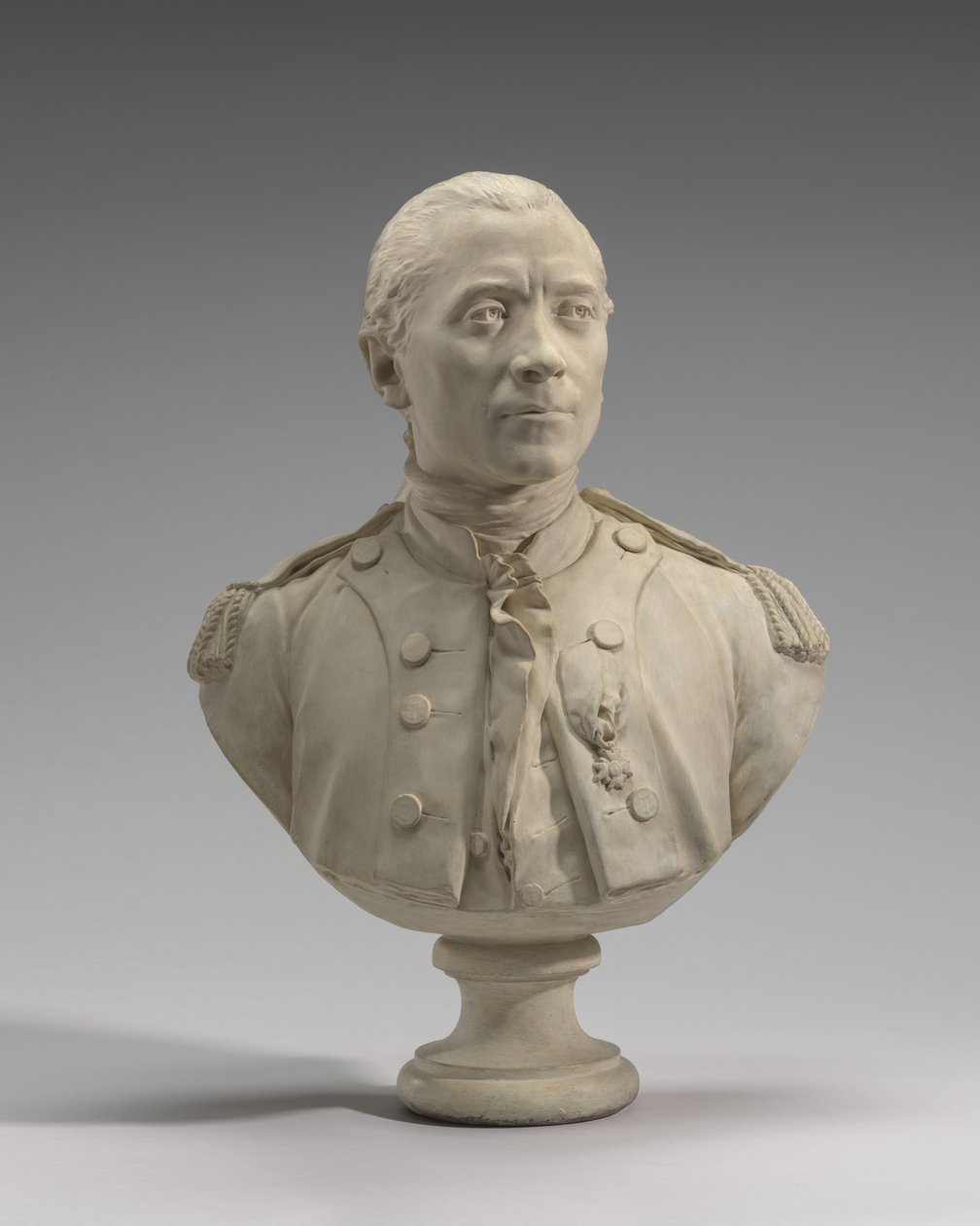 John Paul Jones af Jean-Antoine Houdon