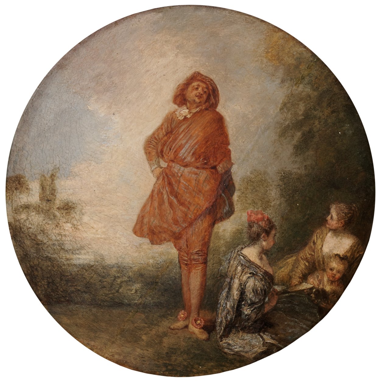 Den stolte mand af Jean-Antoine Watteau