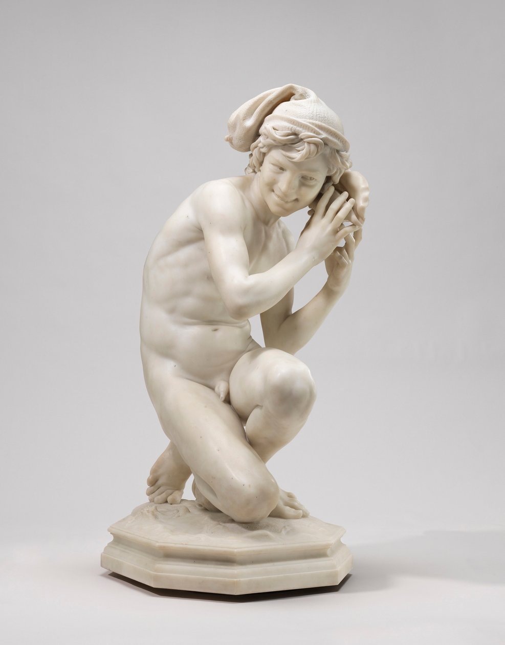 Napolitansk Fisherboy, 1857 (marmor) af Jean Baptiste Carpeaux
