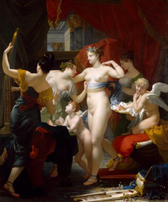 Toilet af Venus af Jean Baptiste Regnault