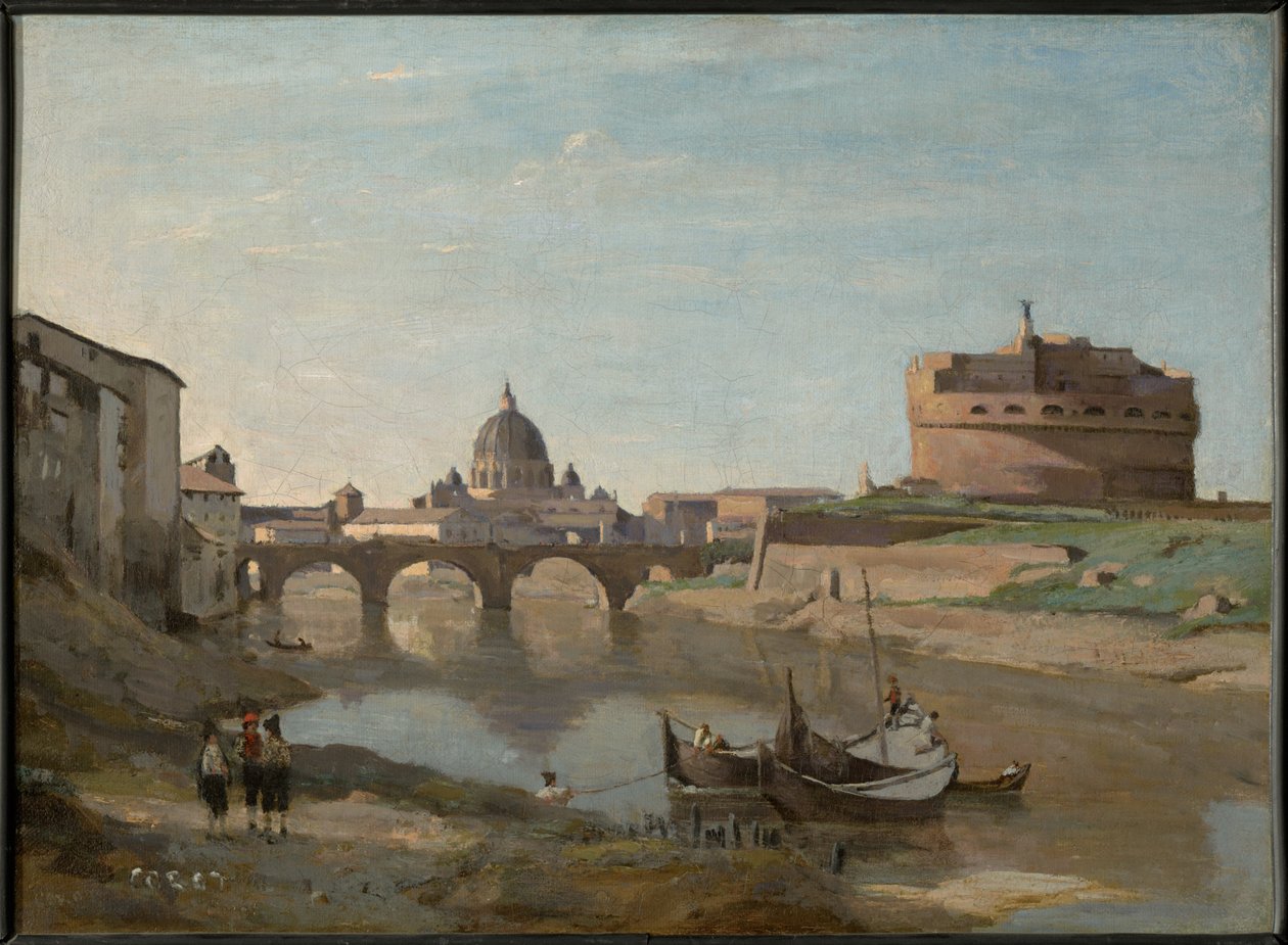 Engelsborg, Rom af Jean-Baptiste-Camille Corot