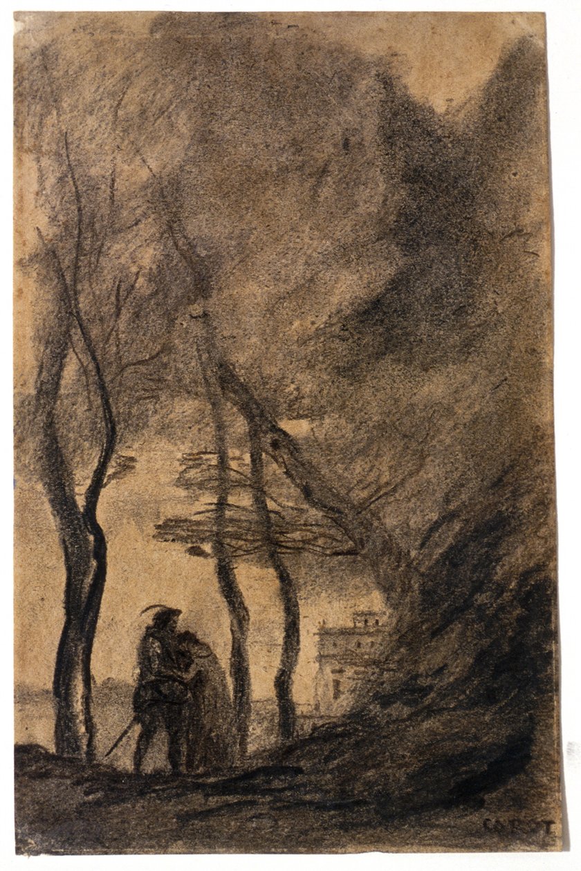 Afskeden af Jean-Baptiste-Camille Corot