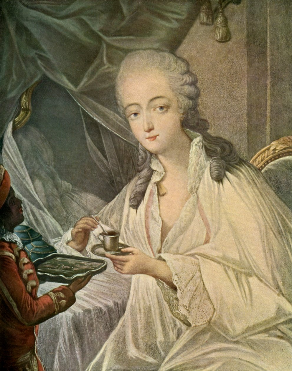 Madame Du Barry og siden Zamore, fra 