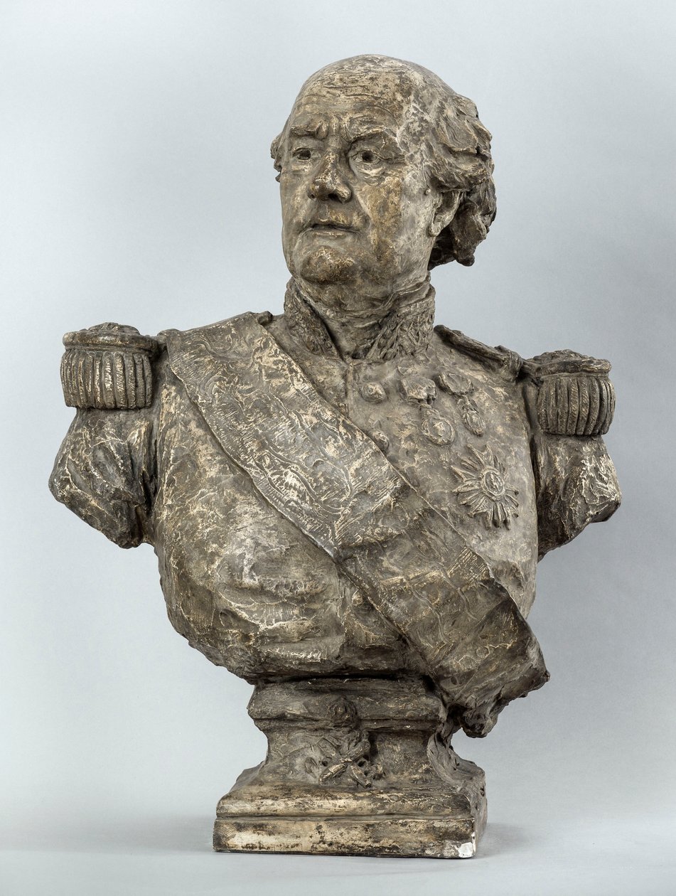 Buste af admiral Tréhouart af Jean-Baptiste Carpeaux