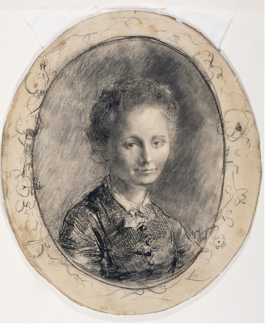 Portræt af Mademoiselle de Montfort af Jean-Baptiste Carpeaux