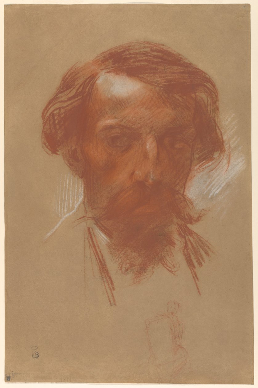 Selvportræt af Jean-Baptiste Carpeaux