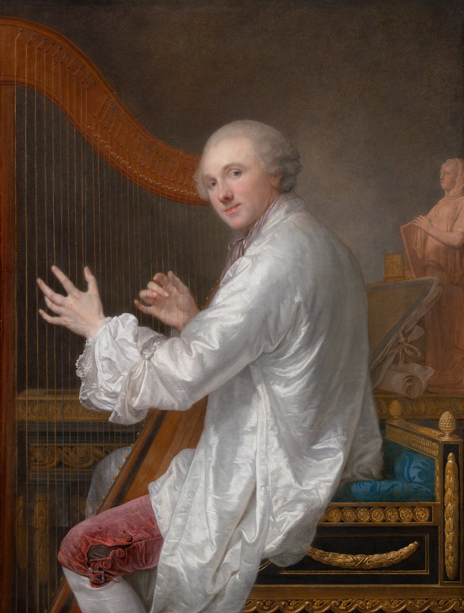 Ange Laurent fra La Live de Jully af Jean-Baptiste Greuze