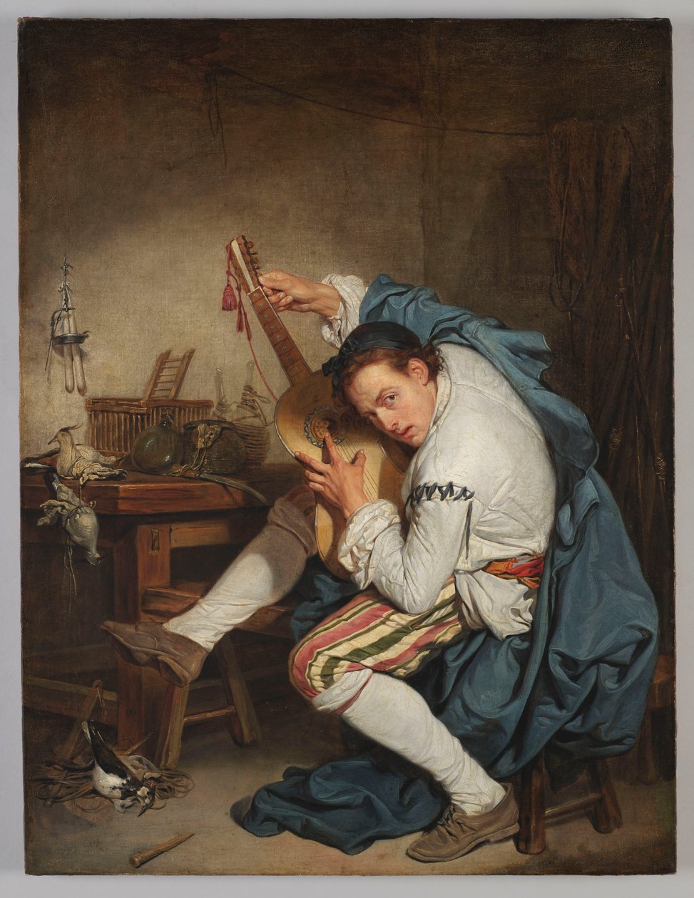 Guitaristen af Jean-Baptiste Greuze