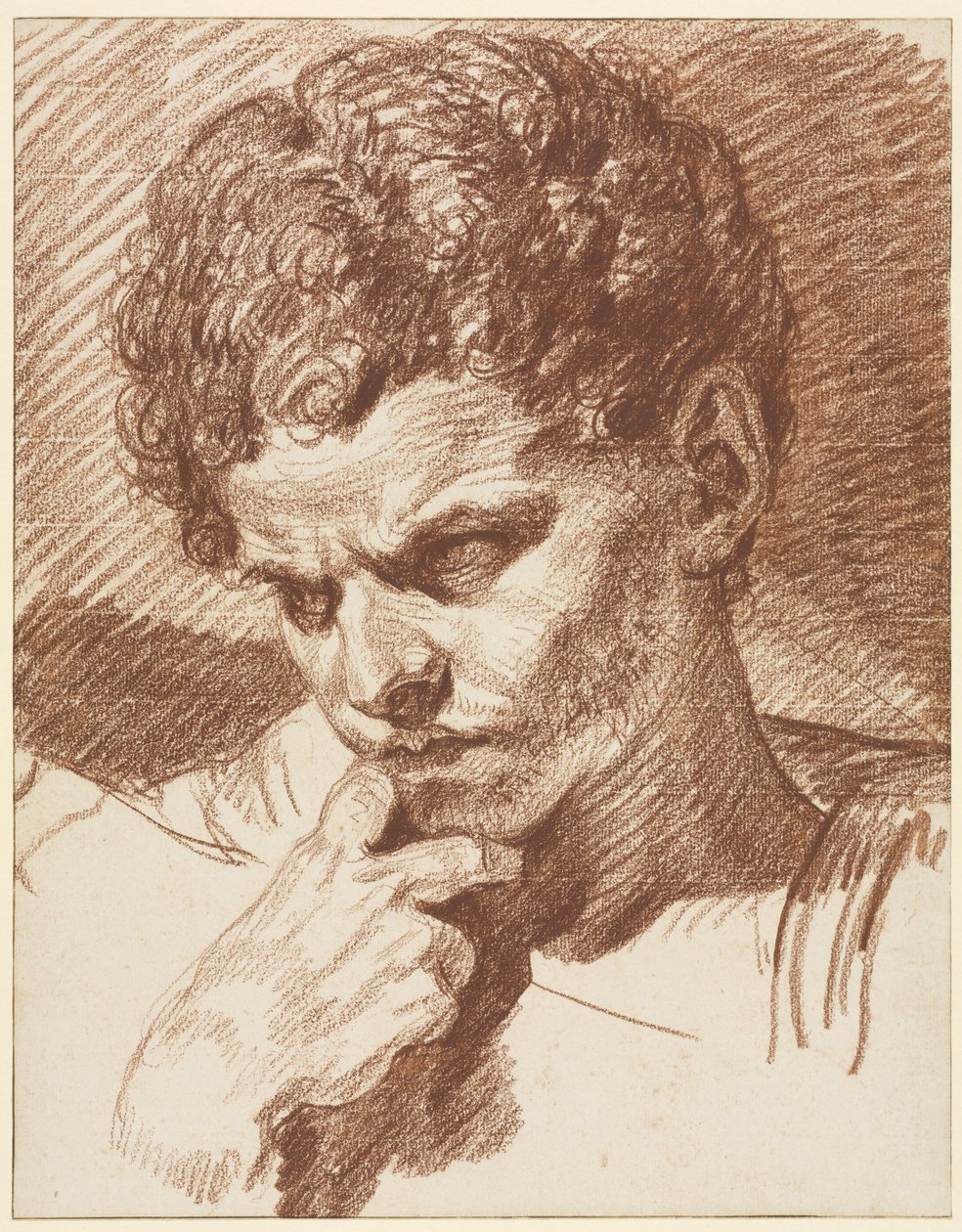 Leder af Caracalla af Jean-Baptiste Greuze
