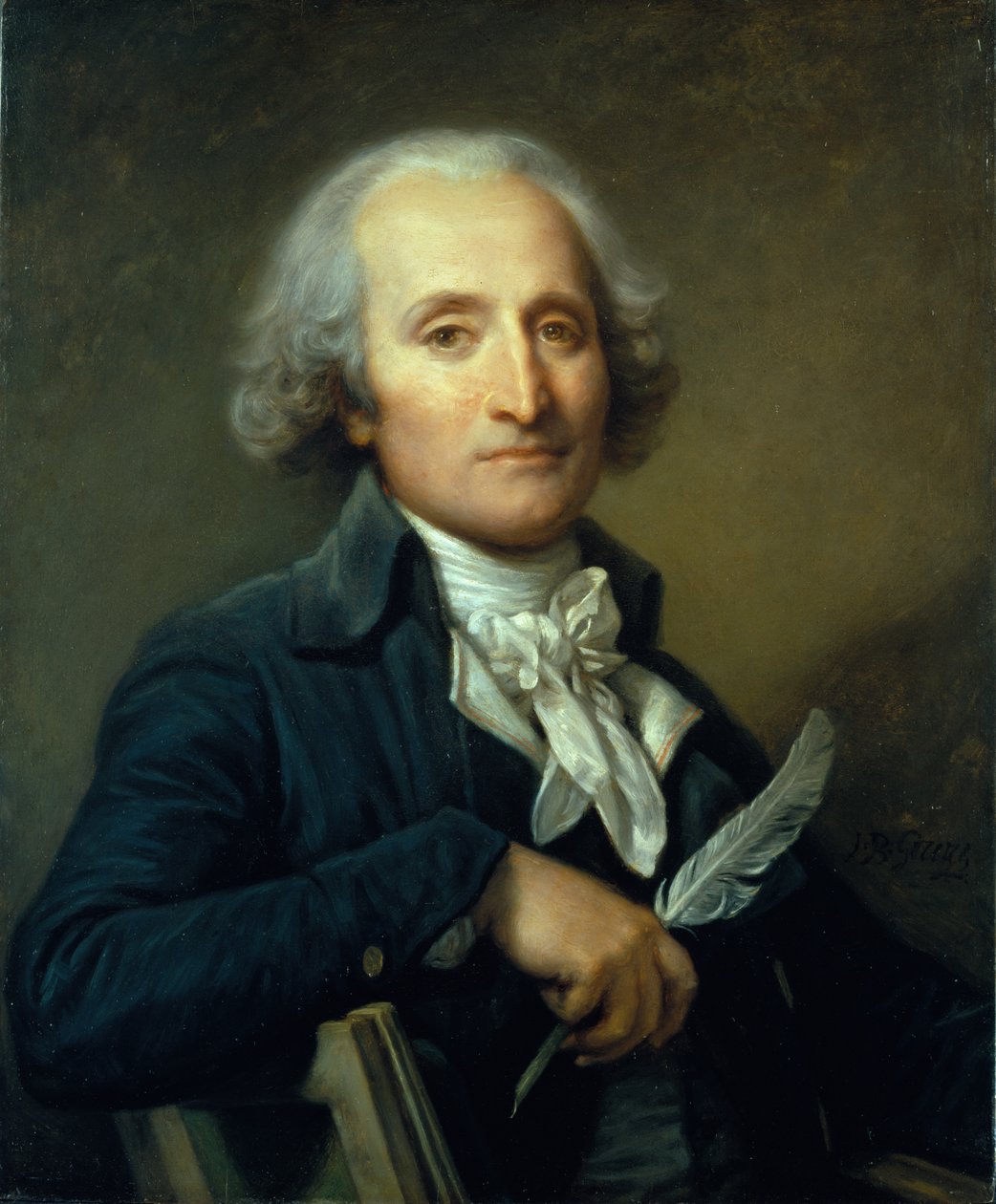 Portræt af Jean Tupinier af Jean-Baptiste Greuze