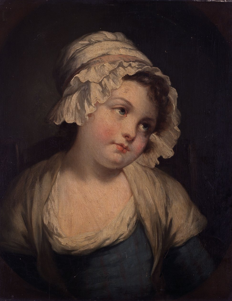 Portræt af en pige af Jean-Baptiste Greuze