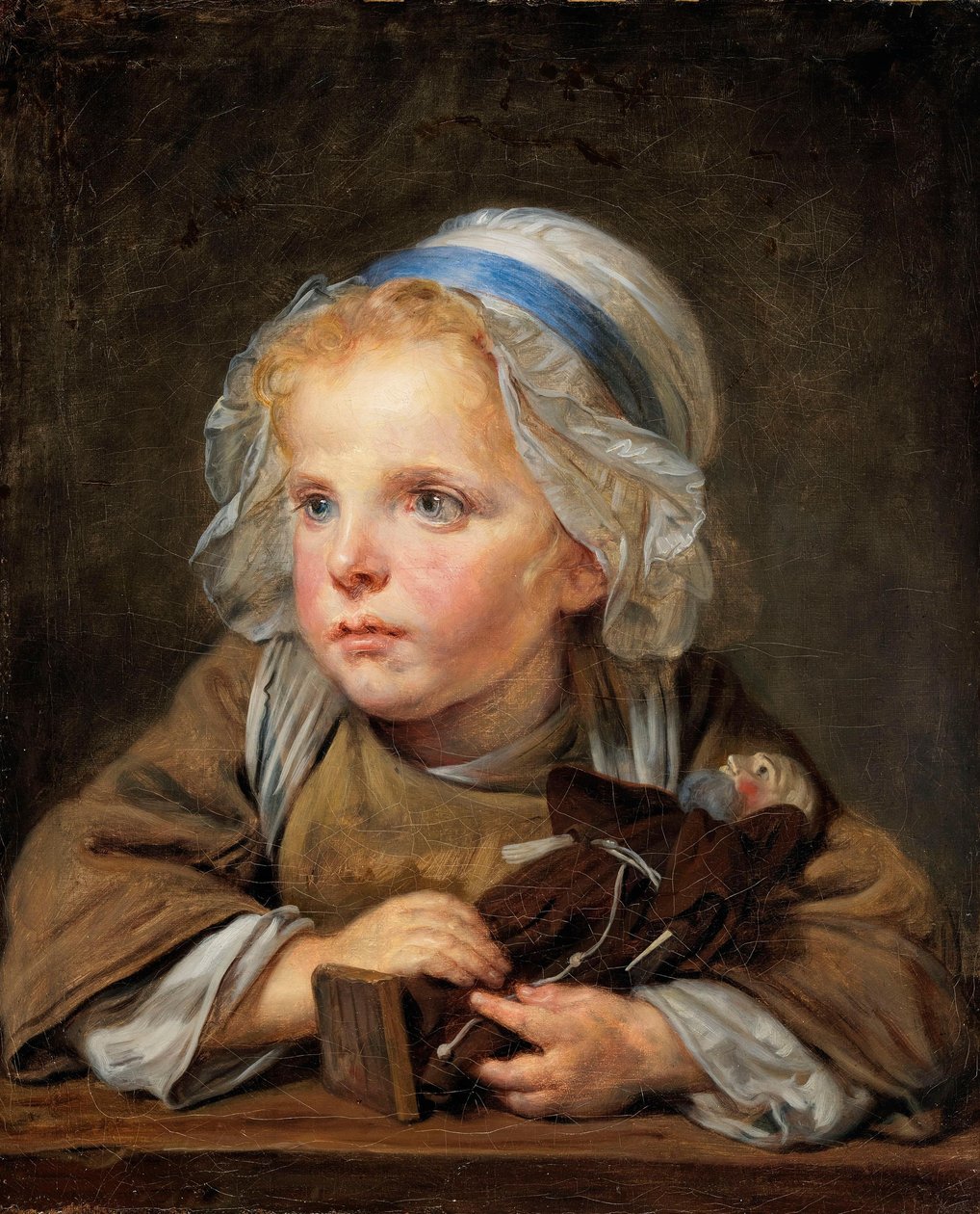 Kapucinerdukken af Jean-Baptiste Greuze