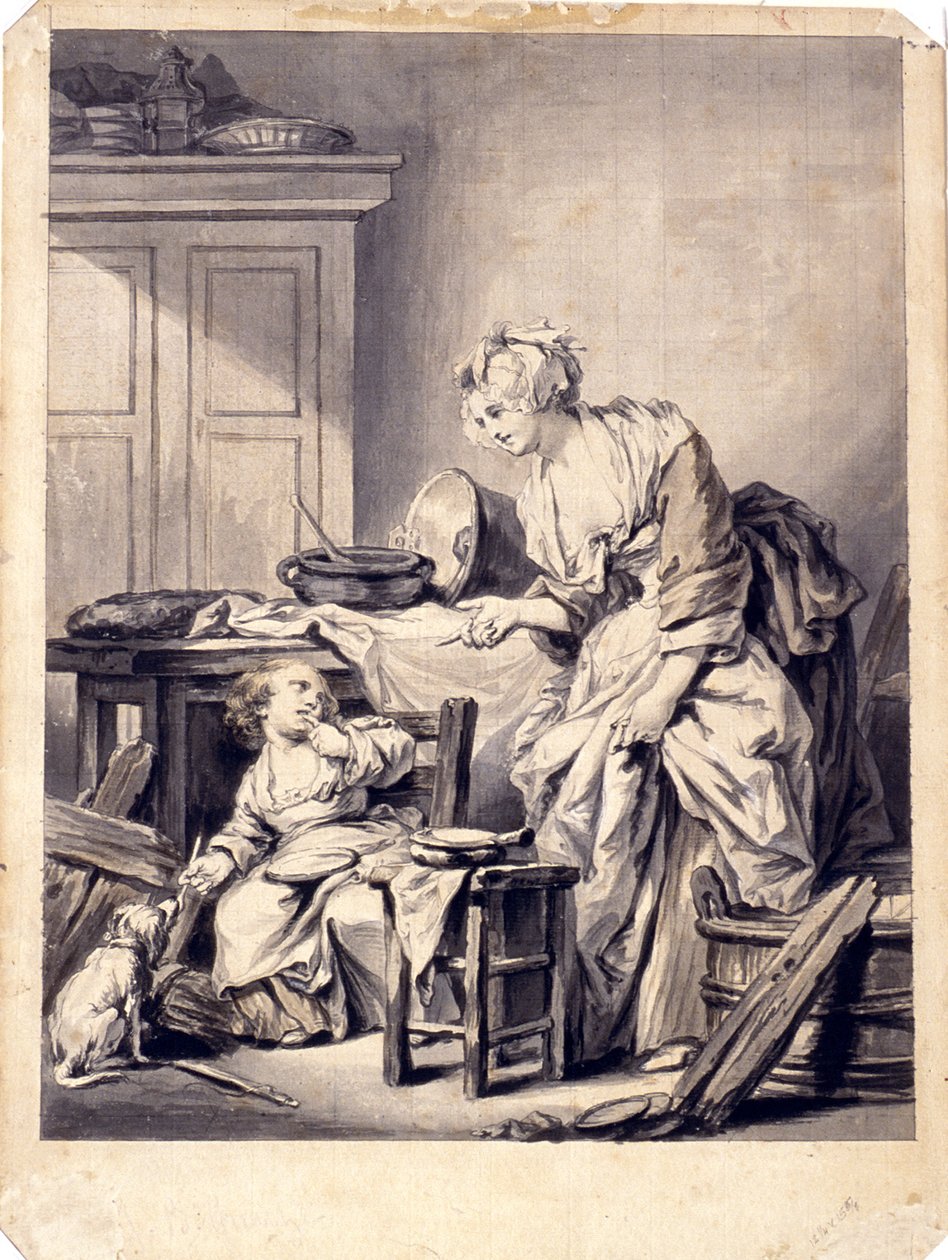 Den moderlige irettesættelse af Jean-Baptiste Greuze