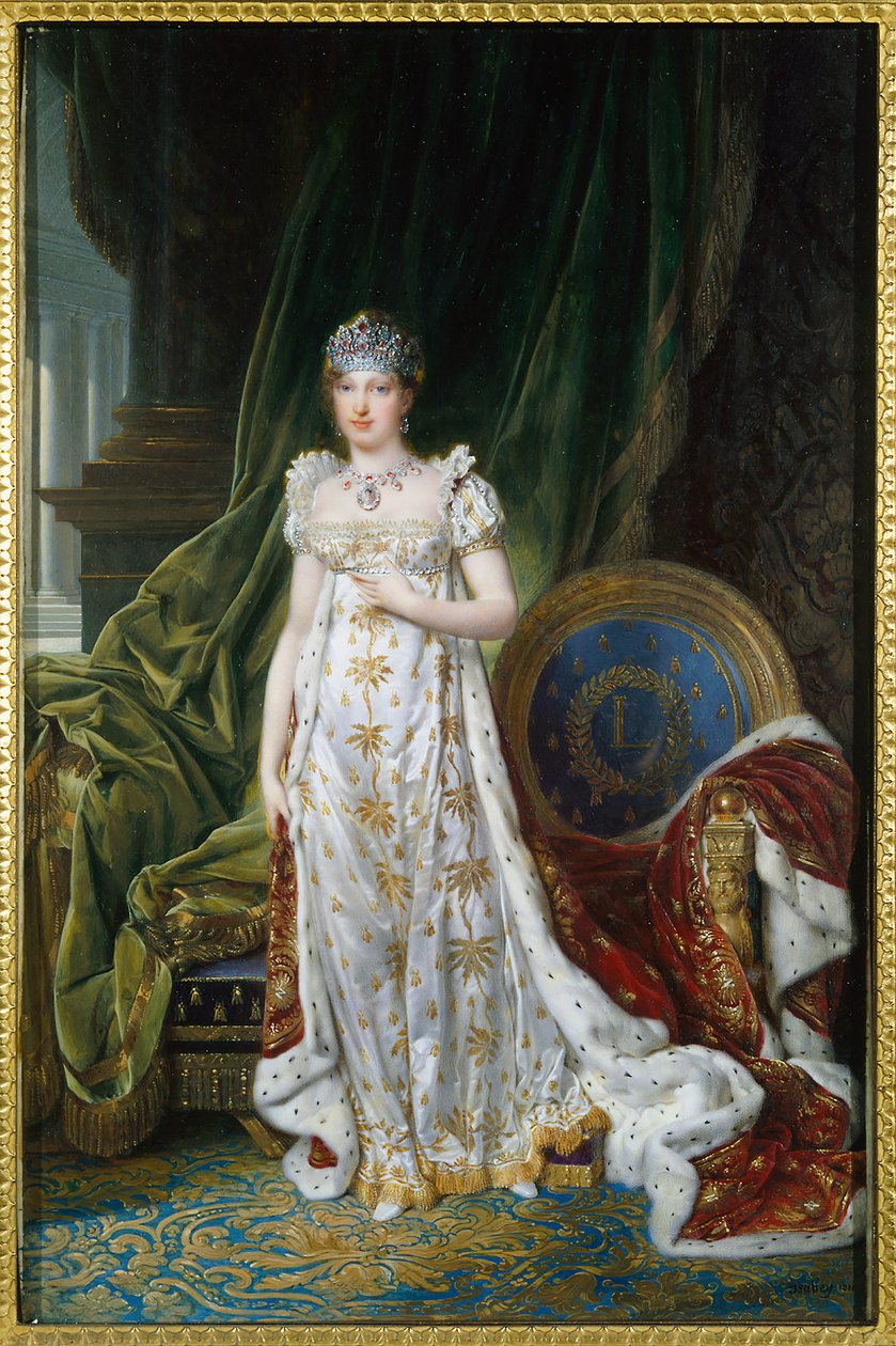 Kejserinde Marie Louise af Jean-Baptiste Isabey