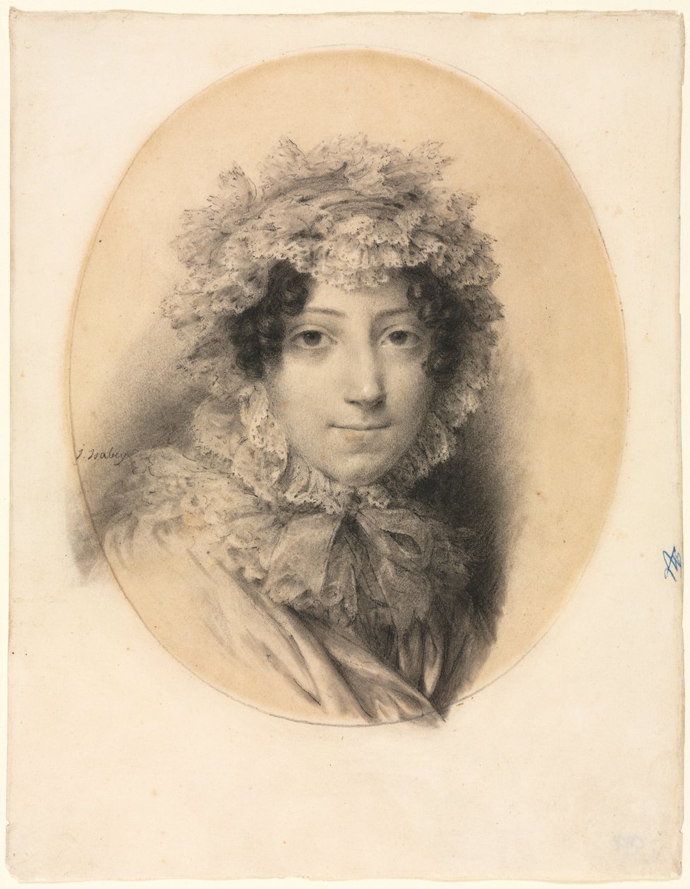 Portræt af en Dame af Jean-Baptiste Isabey