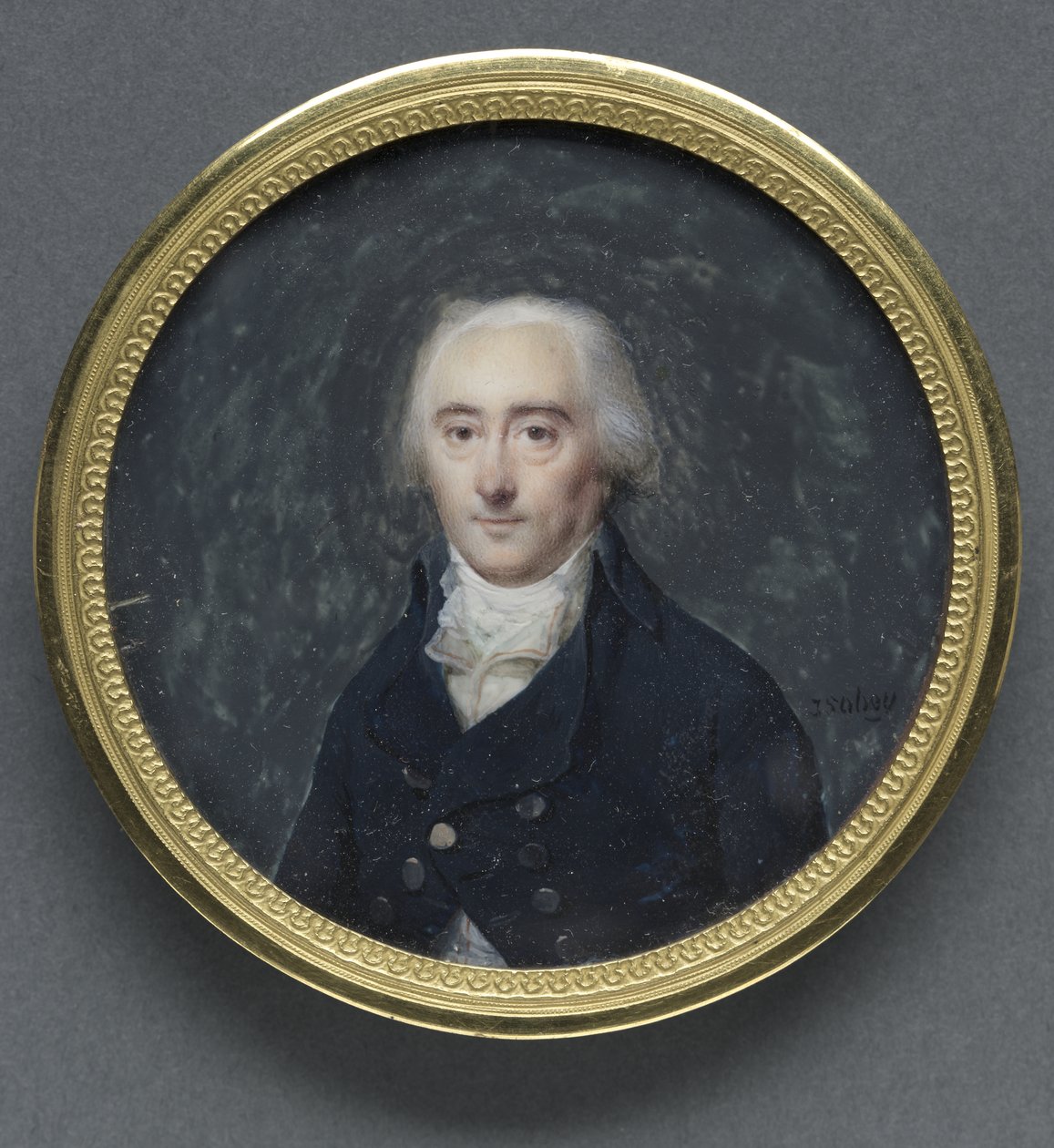 Portræt af en mand af Jean-Baptiste Isabey