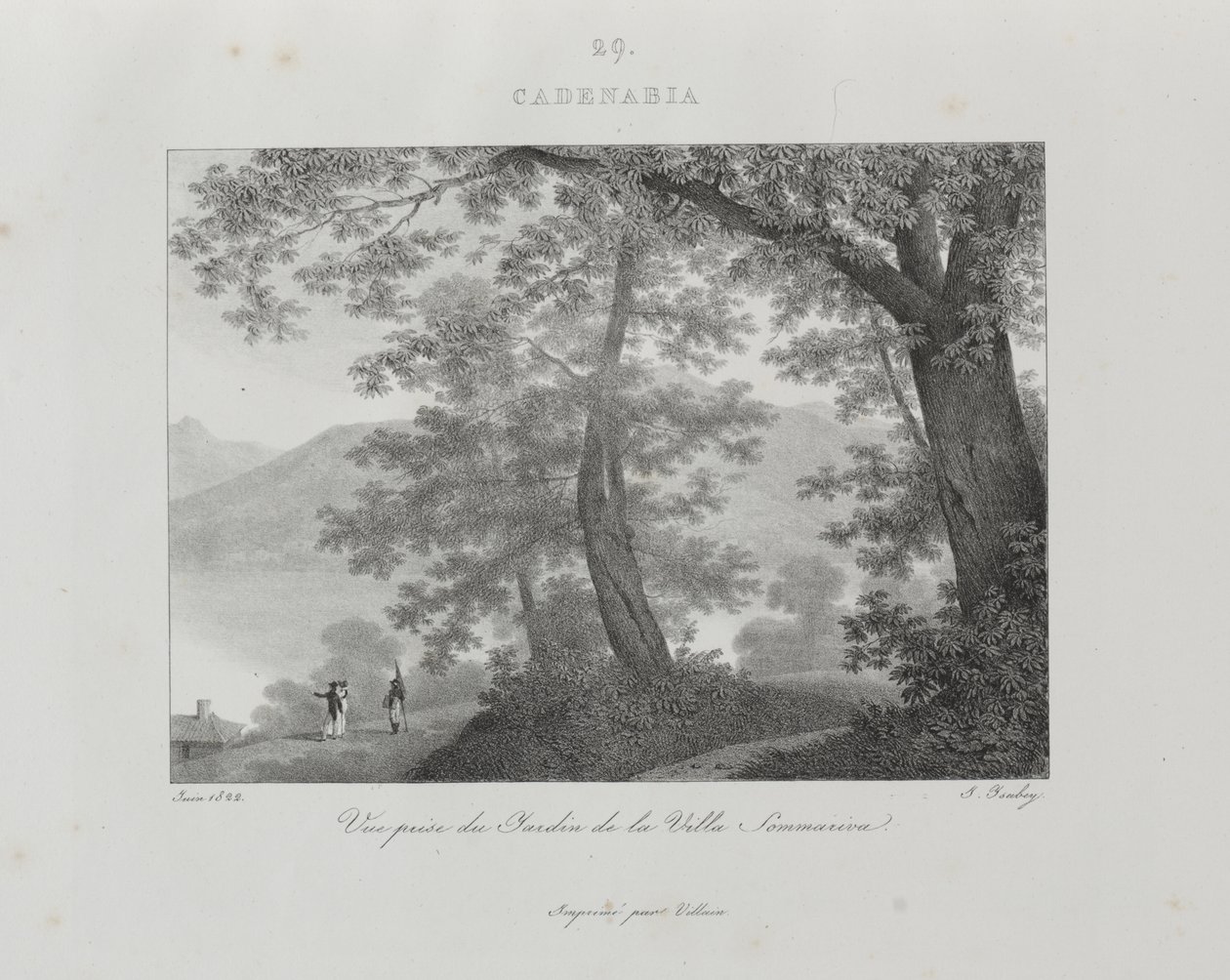 Rejse til Italien i 1822 af Jean-Baptiste Isabey