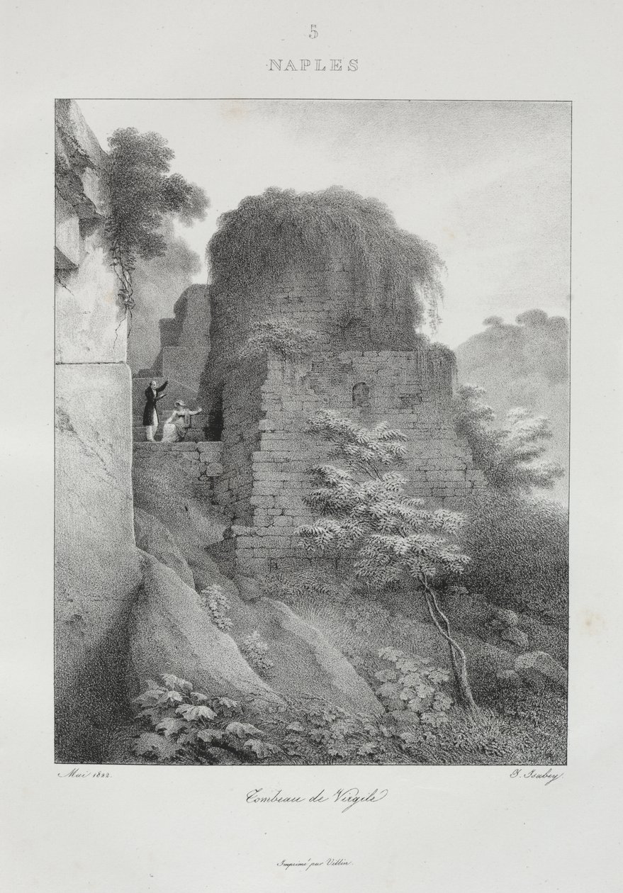 Rejse til Italien i 1822 af Jean-Baptiste Isabey