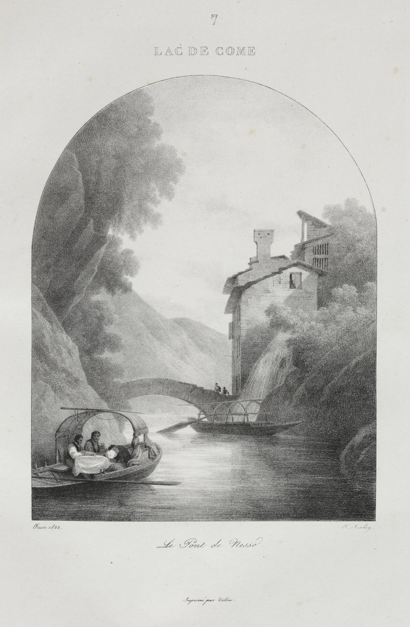 Rejse til Italien i 1822 af Jean-Baptiste Isabey