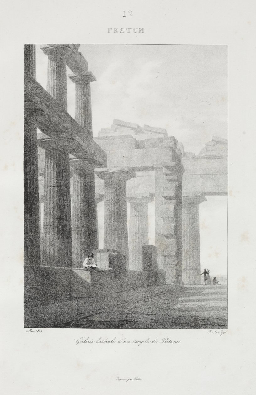 Rejse til Italien i 1822 af Jean-Baptiste Isabey