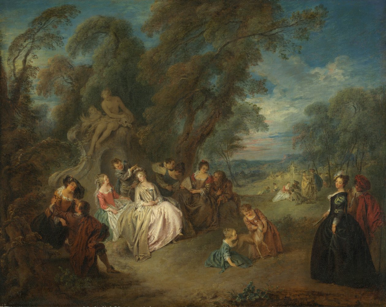 Havefest af Jean-Baptiste Joseph Pater