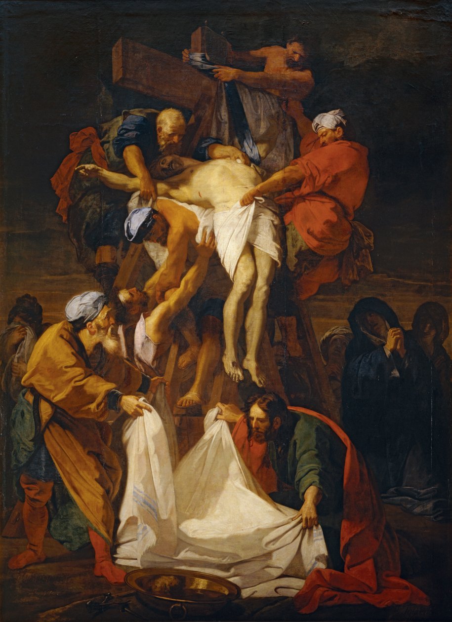 Nedstigningen fra korset ... af Jean-Baptiste Jouvenet