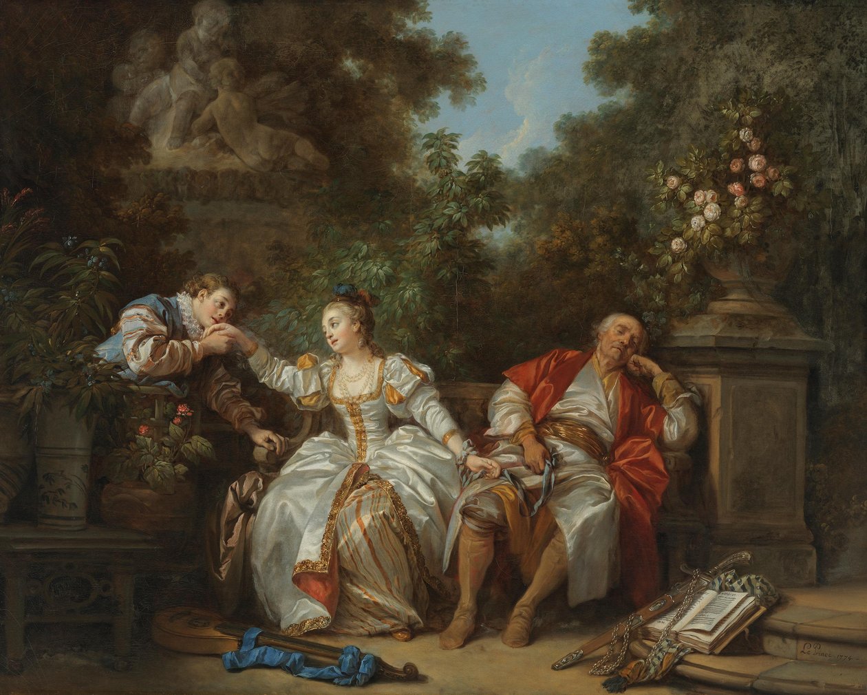 Den hemmelige elsker af Jean-Baptiste Le Prince