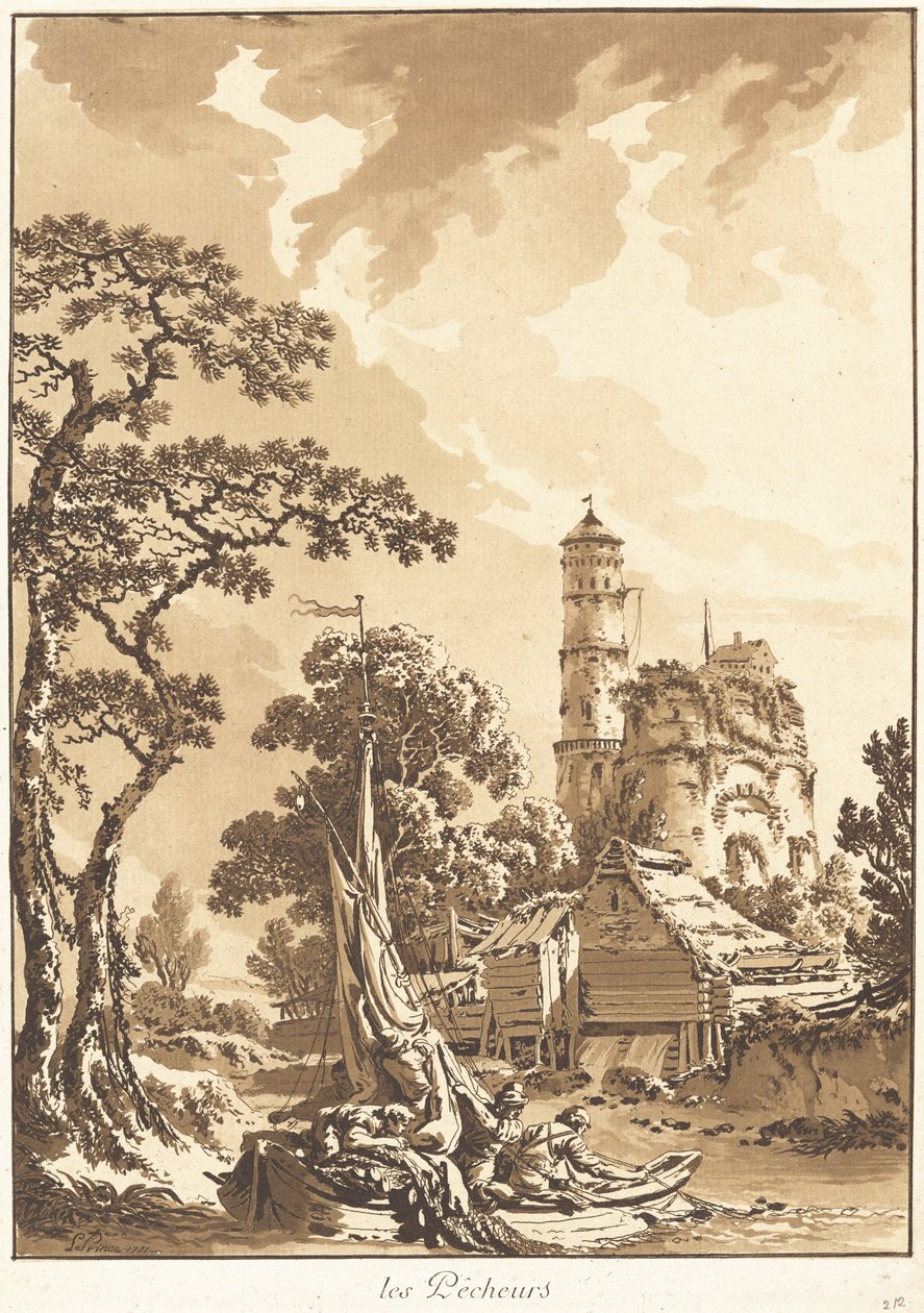 Fiskerne af Jean-Baptiste Le Prince
