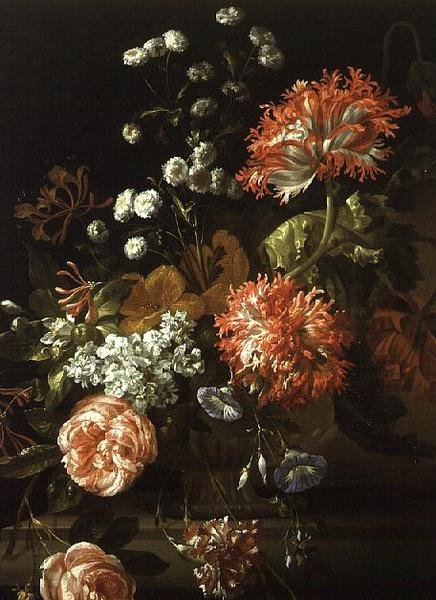 Still Life of Assorted Flowers (olie på lærred) af Jean Baptiste Monnoyer