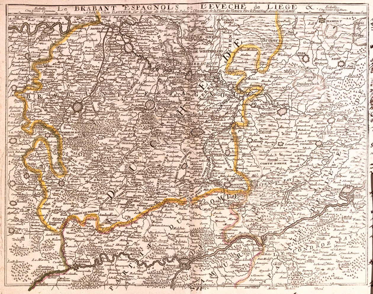 , Belgien af Jean Baptiste Nolin