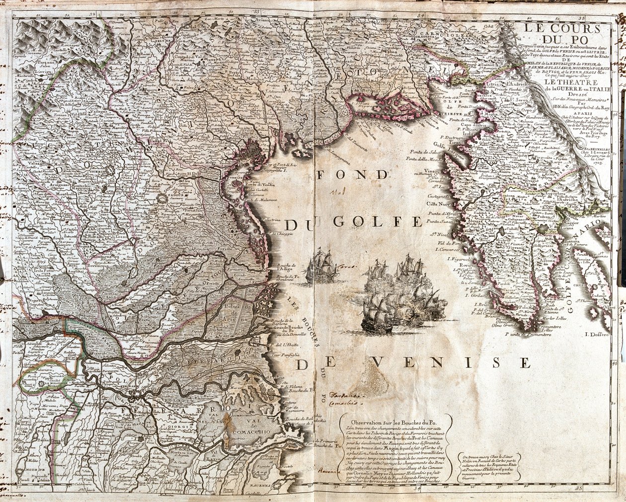 Italien (Region: Trentino-Alto Adige, Veneto, Friuli-Venezia Giulia, Emilia-Romagna), Slovenien (Statistisk region: CoastalKarst), Kroatien (Amt: Istrien) af Jean Baptiste Nolin