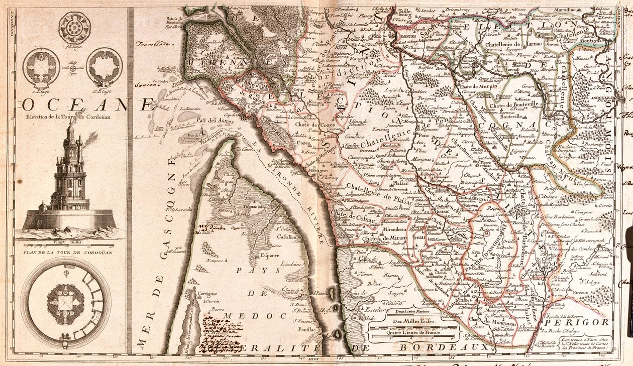 Poitou-Charentes, Frankrig af Jean Baptiste Nolin