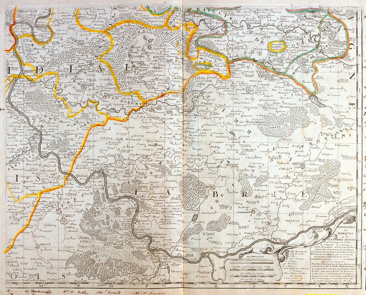 Île-de-France, Centrum, Frankrig af Jean Baptiste Nolin