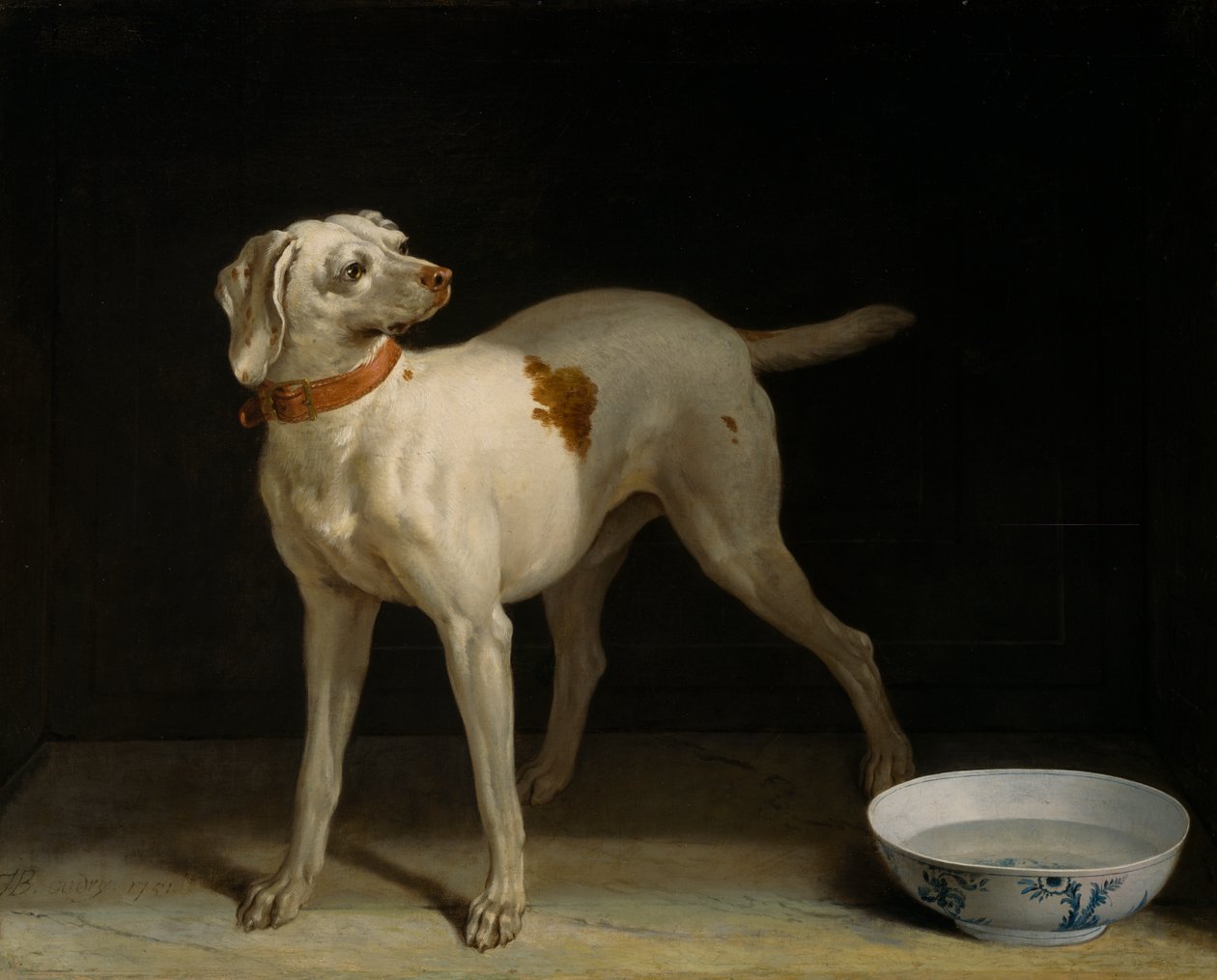 Hund af Jean Baptiste Oudry
