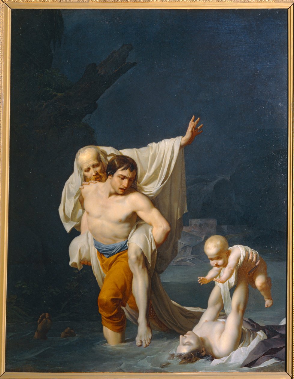 Le deluge - The deluge. Salons de … af Jean-Baptiste Regnault