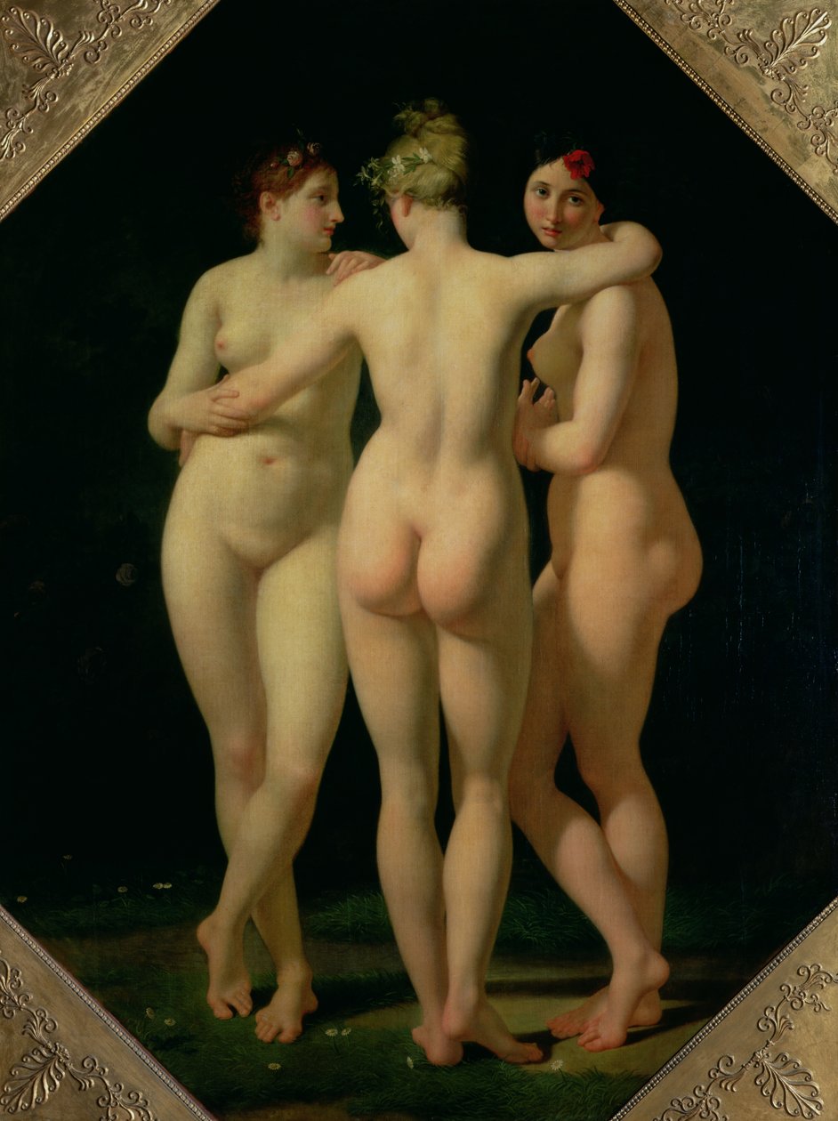 De tre nåder af Jean Baptiste Regnault