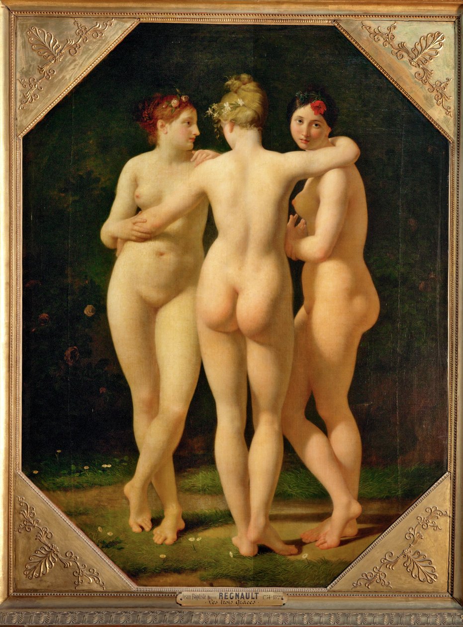 De tre nådegaver ... af Jean-Baptiste Regnault