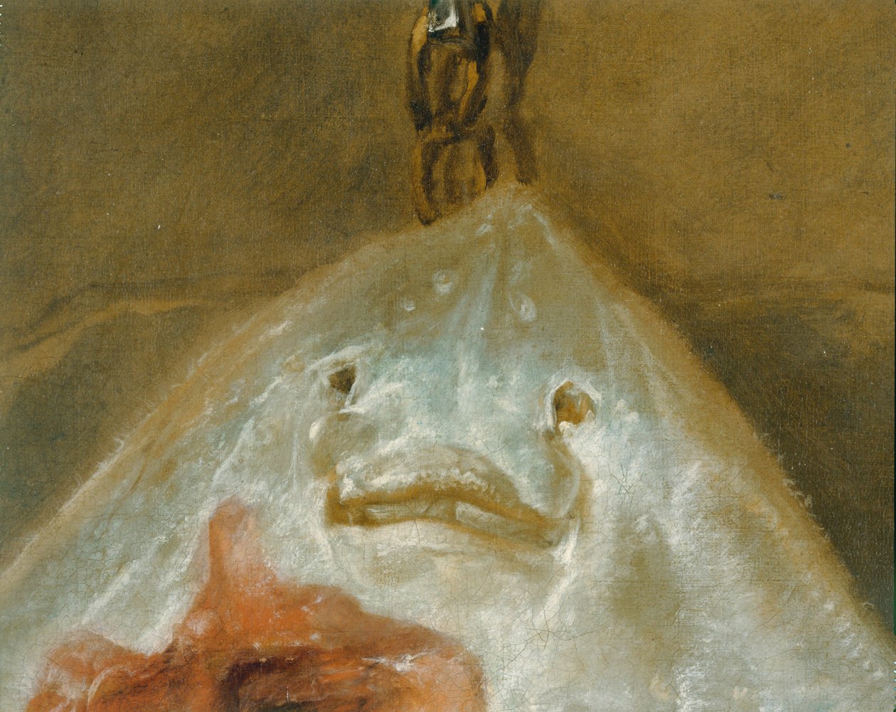 Skøjten - La raie ... af Jean Baptiste Simeon Chardin