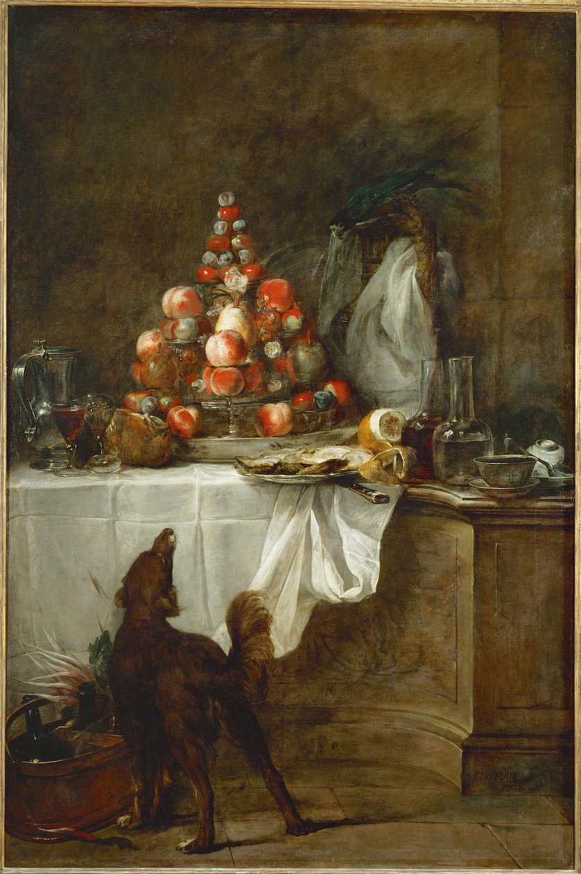 Le buffet ... af Jean-Baptiste Simeon Chardin