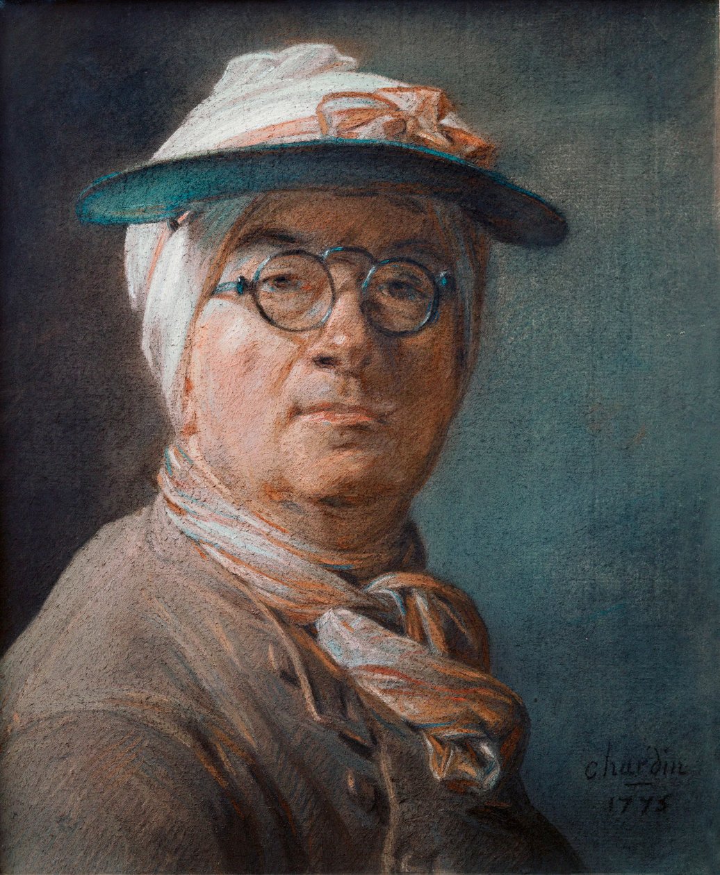 Selvportræt af Chardin, kaldet "a l